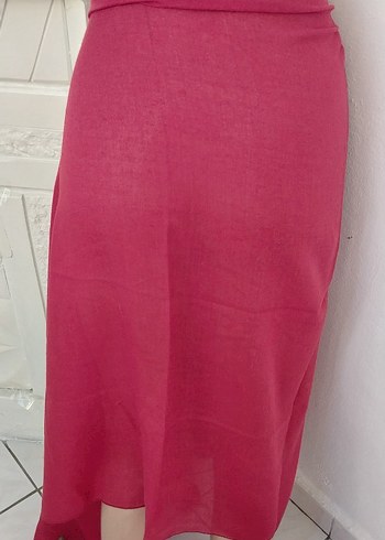 Kadın Kırmızı pareo - Görsel 8