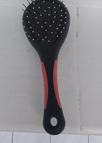 Kırmızı Siyah kedi tarağı ve fırçası - Görsel 2