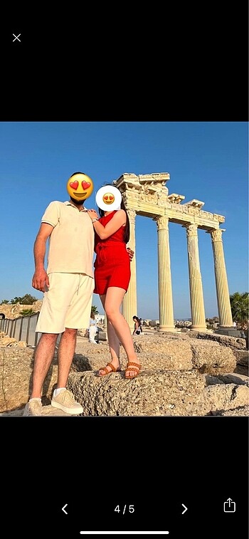 xs Beden kırmızı Renk Mango tulum