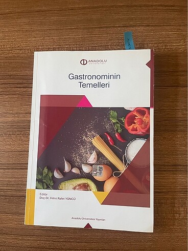 Açıköğretim Aşçılık Bölümü 1. Sınıf Gastronominin Temelleri