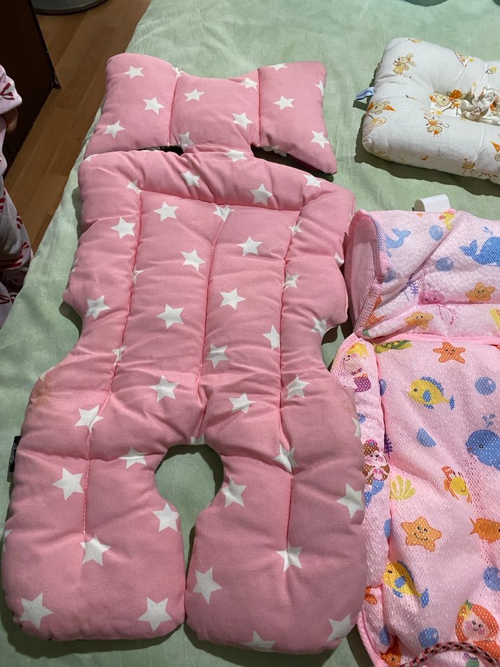 Renkli Desenli Bebek Uyku Minderi - Görsel 5