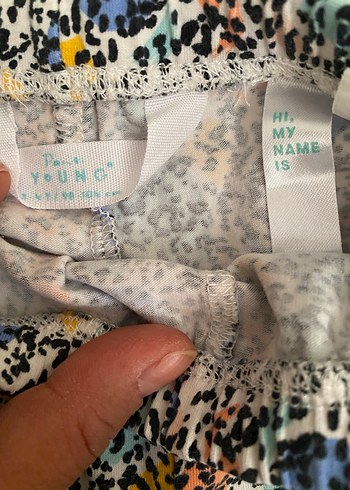 Renkli Bohem Desenli Kız Çocuk Tayt - Görsel 2