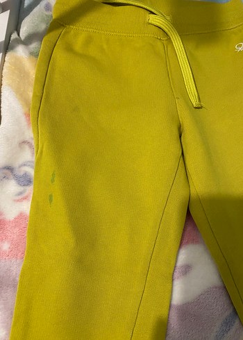 Çocuk Koyu Kırmızı Rahat Kesim Eşofman Altı - Görsel 5