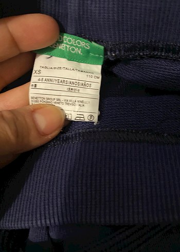 Çocuk Koyu Kırmızı Rahat Kesim Eşofman Altı - Görsel 2