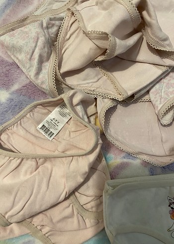 10 adet mix 6-7 yaş kız çocuk kilot - Görsel 3