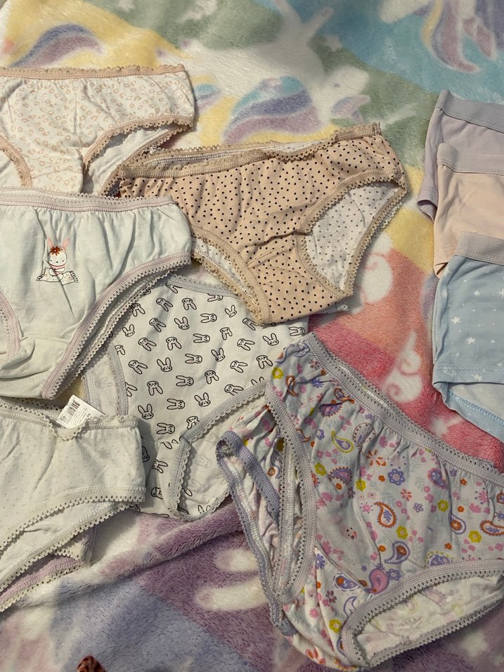 15 adet mix 3-4 yaş kız çocuk kilot - Görsel 4