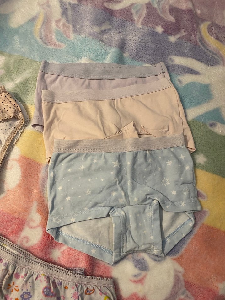 15 adet mix 3-4 yaş kız çocuk kilot - Görsel 3