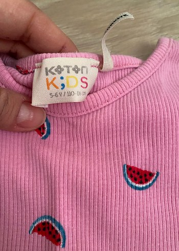 Pembe Uzun Kollu Kız Tişörtü Parlak Detaylı - Görsel 5