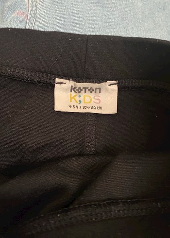 Kız Çocuk Pembe Esnek Tayt - Görsel 8