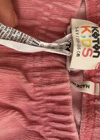 Kız Çocuk Pembe Esnek Tayt - Görsel 2