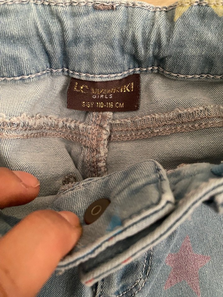 Kız Çocuk Pembe Esnek Tayt - Görsel 4