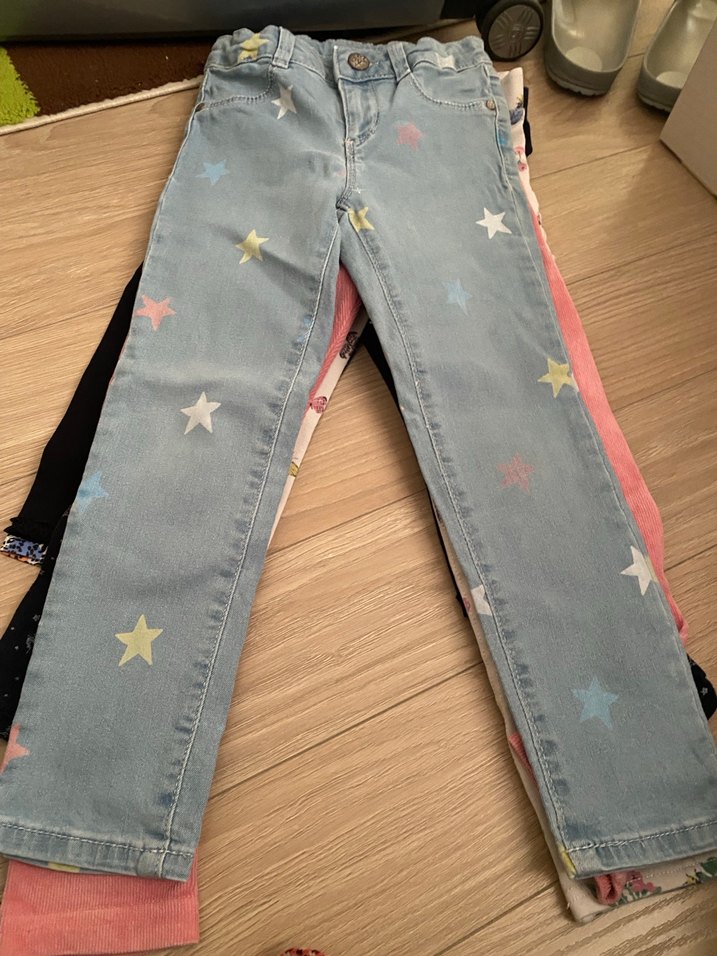 Kız Çocuk Pembe Esnek Tayt - Görsel 3