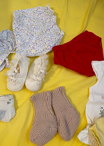 Yeni dogan set kiz bebek
 Pembe Basic Çocuk Saç Bandı - Görsel 3