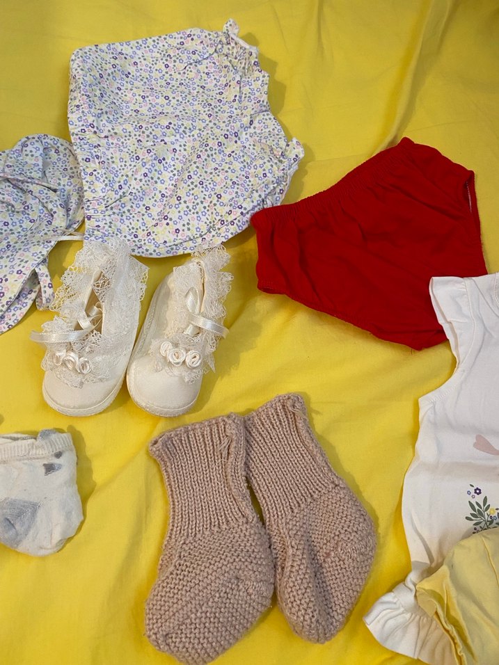 Yeni dogan set kiz bebek
 Pembe Basic Çocuk Saç Bandı - Görsel 3