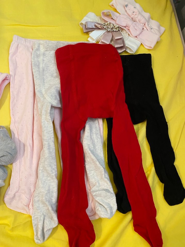 Çocuklar için renkli, yumuşak taytlar - Görsel 4