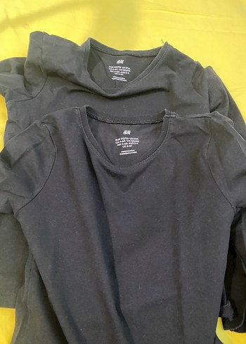 Siyah 4-6 yas Uzun Kollu Bluz Uzun Kollu Tişört - Görsel 2