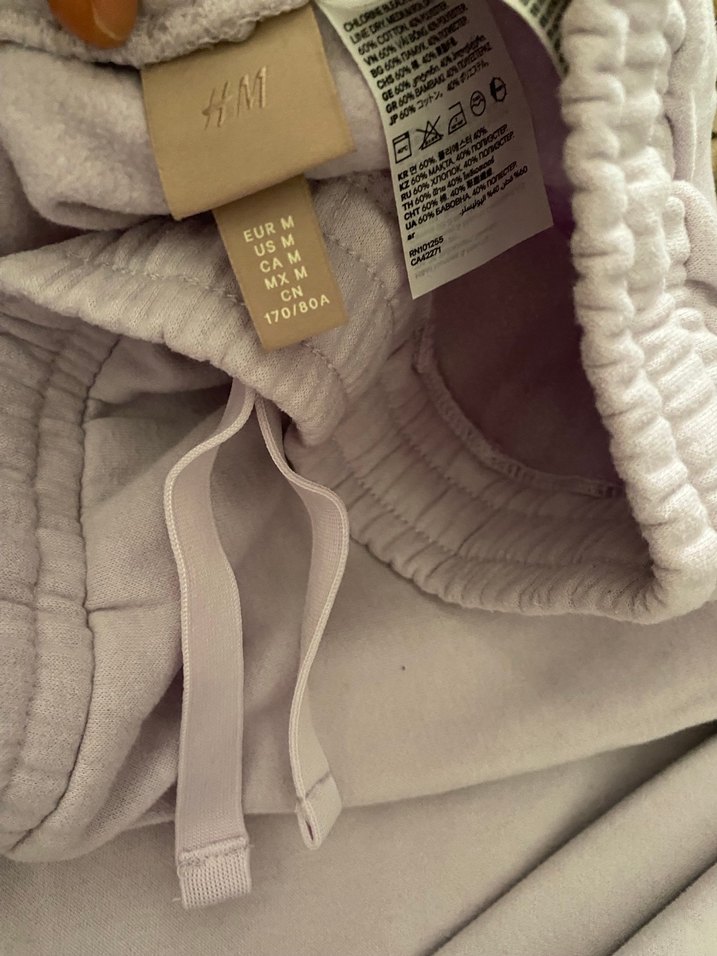 Kadın Beyaz Pamuklu Rahat Kesim Kumaş Pantolon - Görsel 2