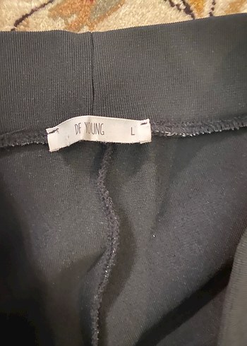 Düz Kesim, Yırtmaçlı Kadın Kumaş Pantolon - Görsel 6