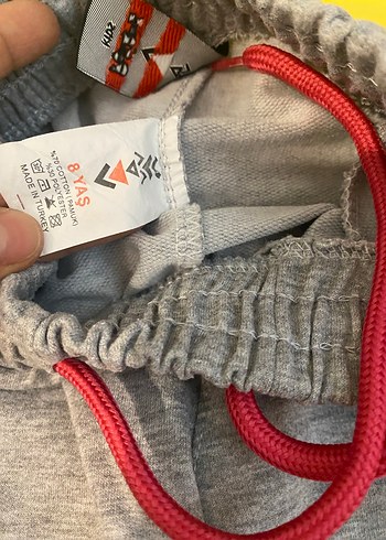 Gri Kadın Rahat Kesim Fermuarlı Eşofman Altı - Görsel 3