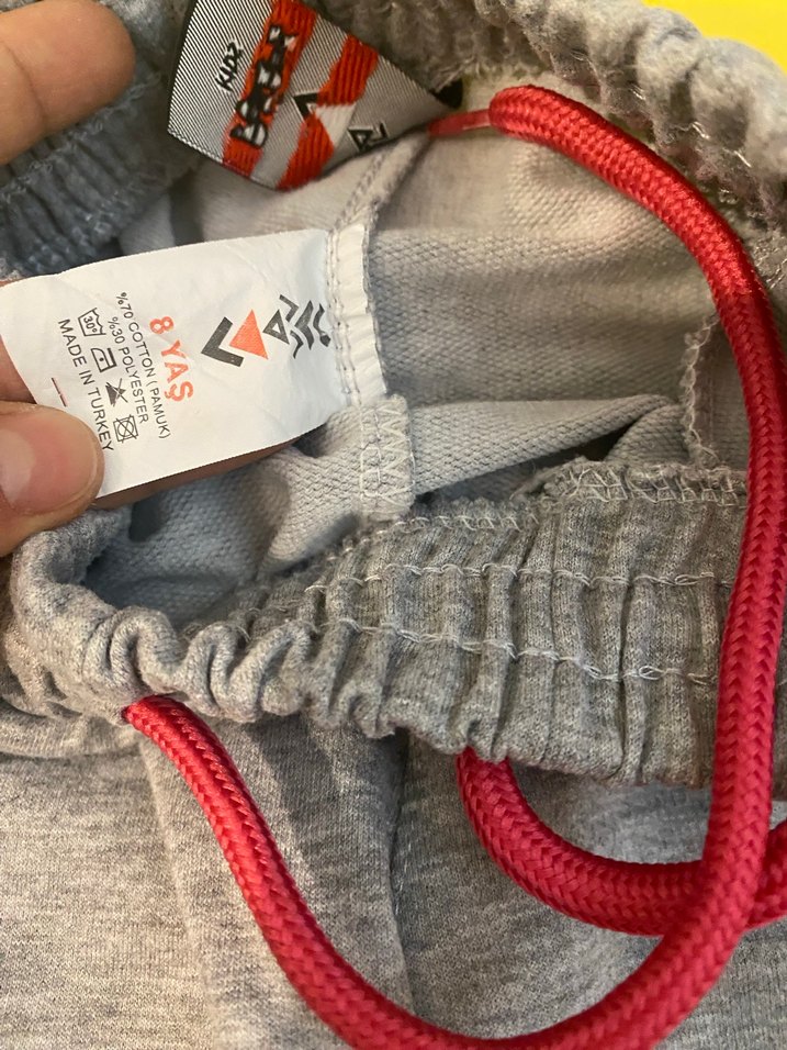 Gri Kadın Rahat Kesim Fermuarlı Eşofman Altı - Görsel 3