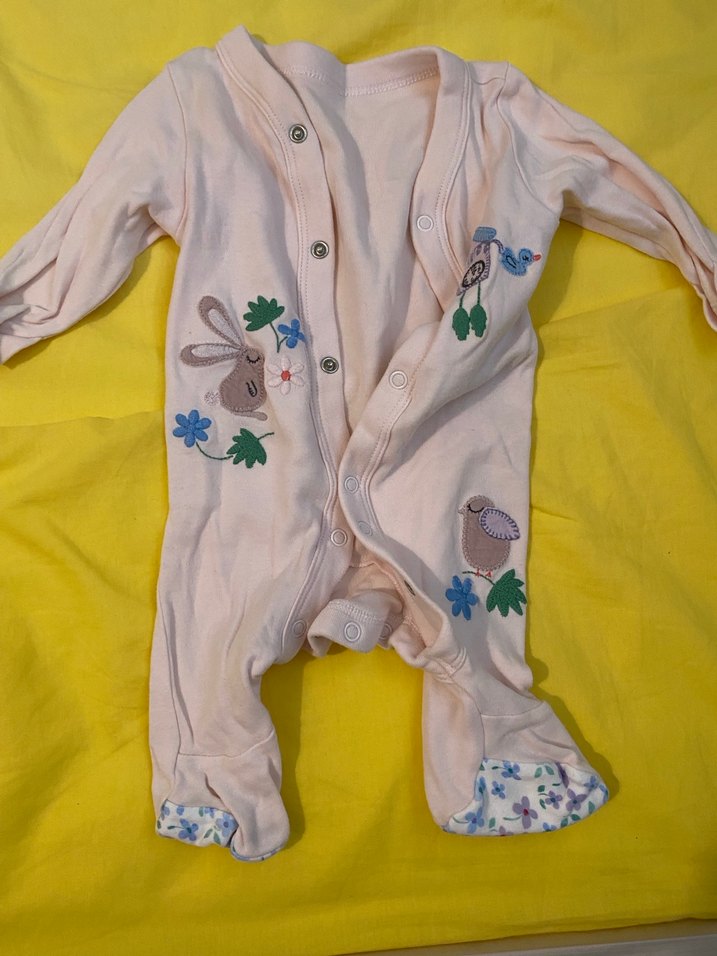 Beyaz Kısa Kollu Bebek Body - Görsel 3