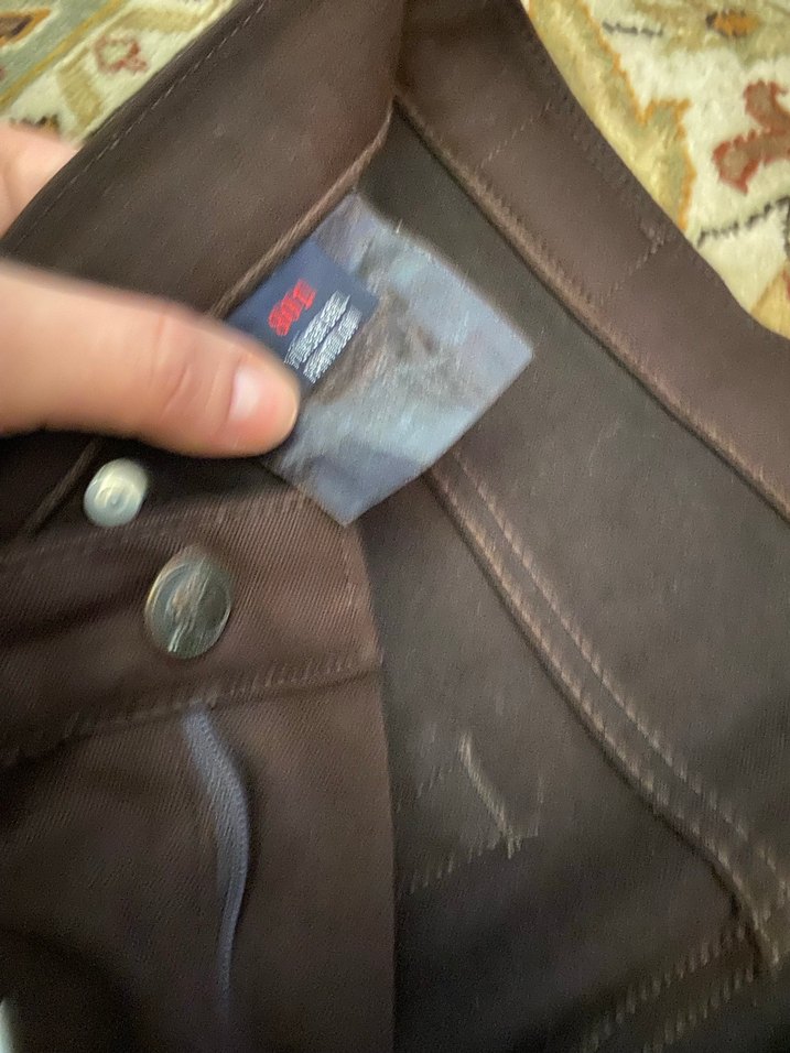 Kahverengi Kadın Deri Pantolon - Görsel 4