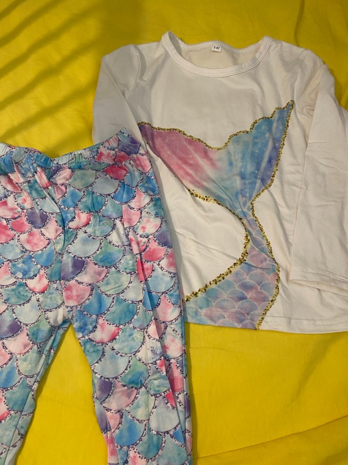 Bebek Kız Pastel Renkli Uzun Kollu Fırfırlı Takım - Görsel 4