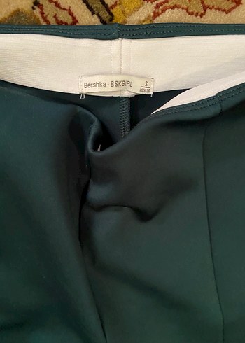 Renkli Dar Kesim Kadın Kumaş Pantolon - Görsel 4