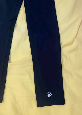 Kız Çocuk siyah Dar Kesim Tayt - Görsel 3