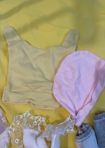 Çocuklar için Renkli Kurdeleli Saç Bantları - Görsel 2