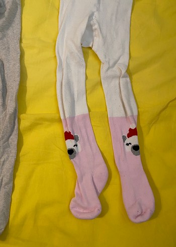 Gri Çocuk Külotlu Çorap corap set 5 yas - Görsel 3