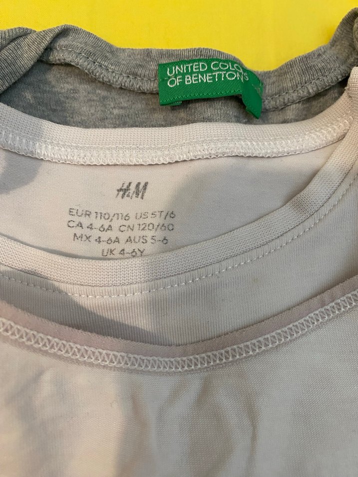 Gri Uzun Kollu Kız Tişörtü Düğmeli - Görsel 5