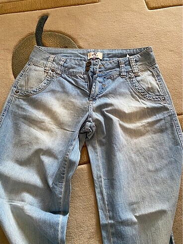 Zara #low #wide #leg #jean #mavi #34 #temiz