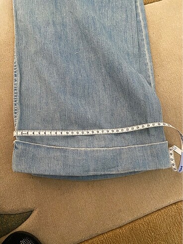 xs Beden mavi Renk #low #wide #leg #jean #mavi #34 #temiz