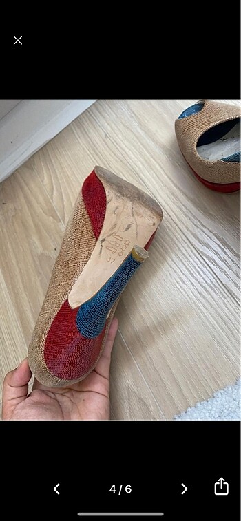 37 Beden çeşitli Renk #Gercek #deri #topuklu #stiletto