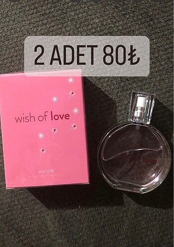 2 Adet Avon Wish Of Love