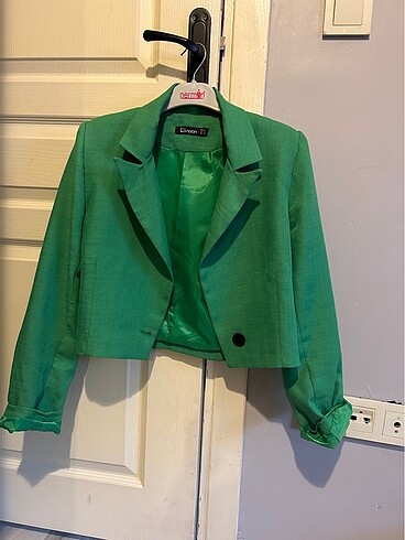 Crop Blazer ceket