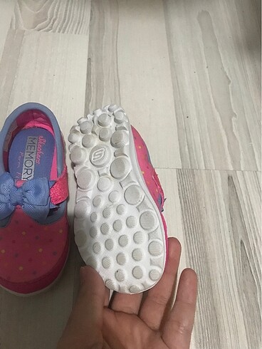 22 Beden pembe Renk Skechers kız bebek ayakkabı 22 numara