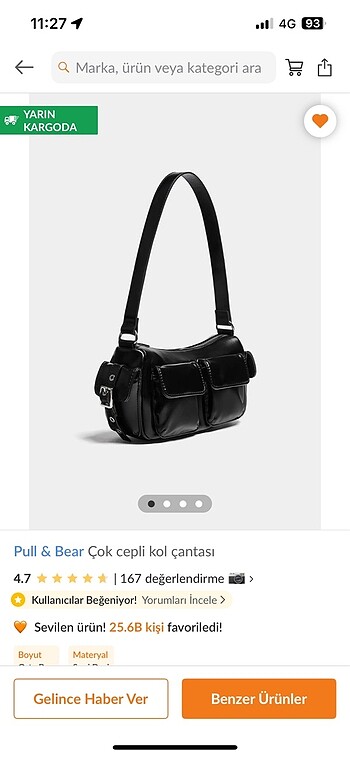 pull bear çanta