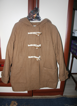 s Beden Pull and Bear kaşe mont 