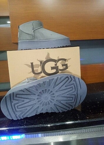 39 Beden çeşitli Renk KADIN UGG PLATFORM GRİ RENK BOT AYAKKABI 