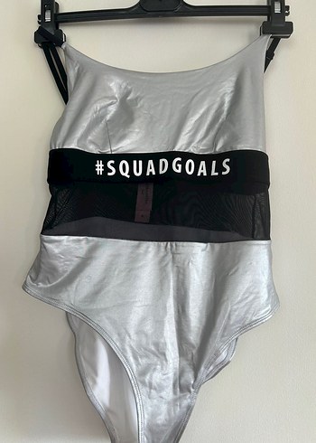 Tül detaylı Kadın Monokini - Görsel 4