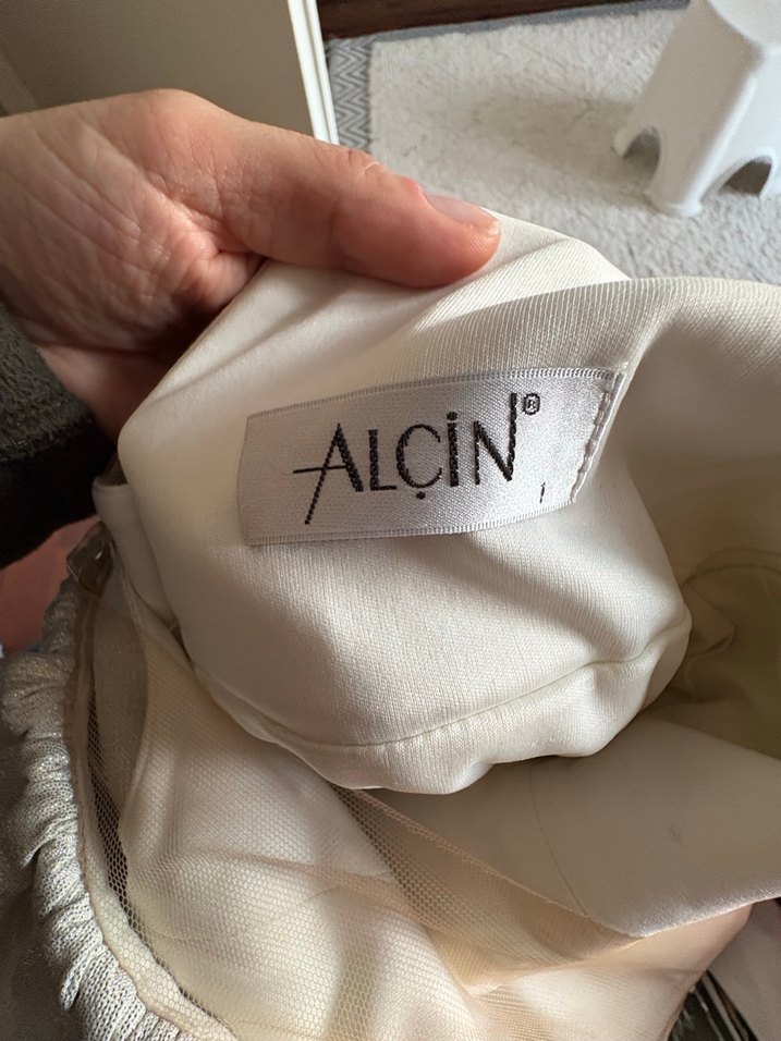 V Yaka Uzun A Kesim abiye - Görsel 4