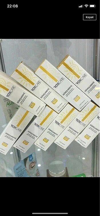 Roxcare Güneş Kremi