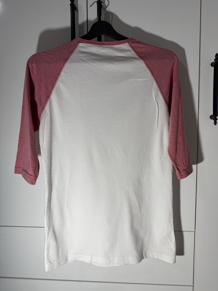 UnisexBeyaz Kısa Kollu Pamuklu Tişört - Görsel 2