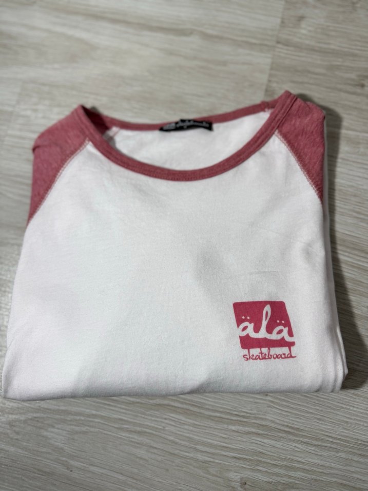 UnisexBeyaz Kısa Kollu Pamuklu Tişört - Görsel 3