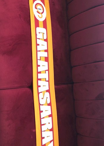 Uzun Renkli Galatasaray Erkek Atkı - Görsel 2