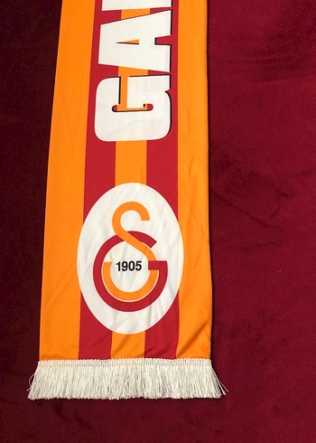 Uzun Renkli Galatasaray Erkek Atkı - Görsel 3