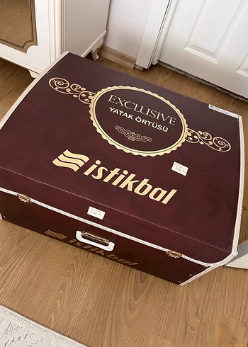 Nakışlı Pudra Pembe Yatak Örtüsü İSTİKBAL - Görsel 8