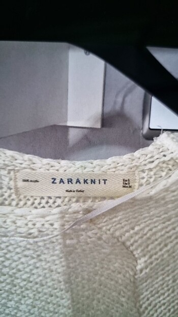 s Beden Zara kol detaylı kazak